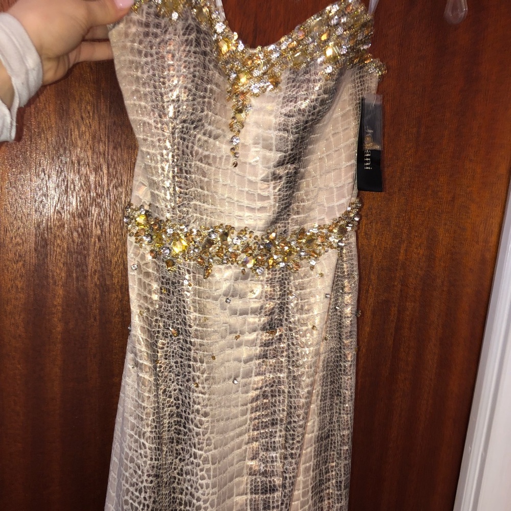 Jovani snakeskin mermaid formal dress - Picture 8 of 8
